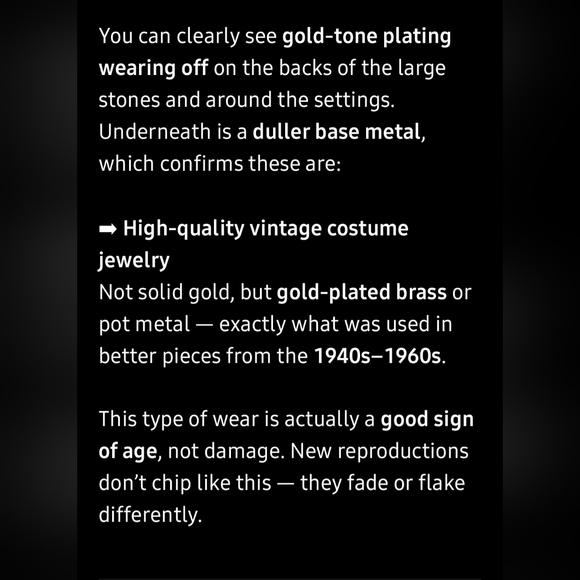 Vintage 50s Rich Amber Screw-back Drop Costume Jewelry Earrings - Picture 8 of 12